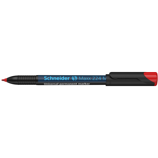 Permanentais marķieris OHP Schneider Maxx 224 M 1.0mm, konisks, sarkans