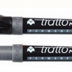 Permanentais marķieris Tratto CD Mark M, 0.7mm, melns