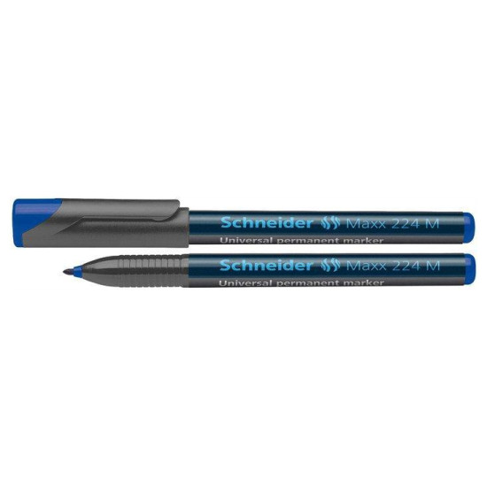 Permanentais marķieris OHP Schneider Maxx 224 M 1.0mm, konisks,  zils