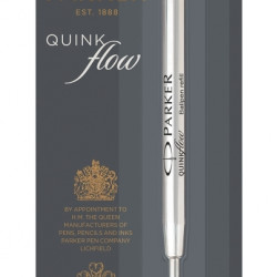 Lodīšu kodoliņš Parker Quink Flow, fine, zils