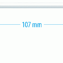 *Lodīšu kodoliņš Ecnomix, 0.7mm, zils
