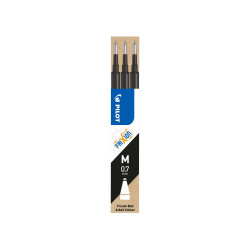 Gēla kodoliņi Pilot Frixion Ball, 0.7mm, 3gab/iep, melni