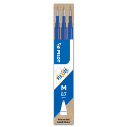 Gēla kodoliņi Pilot Frixion Ball 0.7mm, 3gab/iep, zili