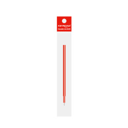 Gēla kodoliņš Keyroad 0.7mm, izdzēšams, sarkans