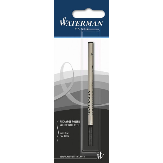 Rollera kodoliņš Waterman F 0.5mm, melns