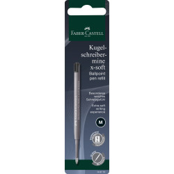 Lodīšu kodoliņš Faber-Castell x-soft M, melns