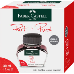 Чернила Faber-Castell Tinten Нестираемые, Red, 30мл