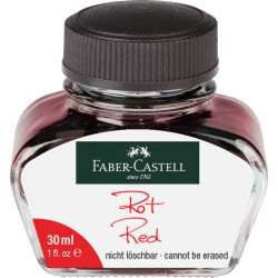 Чернила Faber-Castell Tinten Нестираемые, Red, 30мл