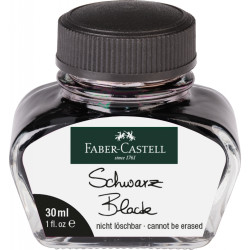Tinte Faber-Castell 30ml, melna