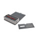 Lodīšu pildspalva Parker Sonnet Red GT, 0.7mm, melna