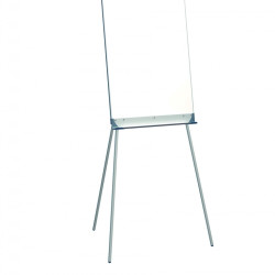 Magnētiskā tāfele 2x3 Eurochart 70x100cm, uz statīva, alumīnija rāmis