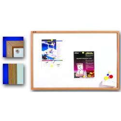 Magnētiskā tāfele 2X3 EcoBoard 120x80 cm, koka rāmis