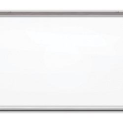 Magnētiskā tāfele Forpus 120x240cm, alumīnija rāmis, balta