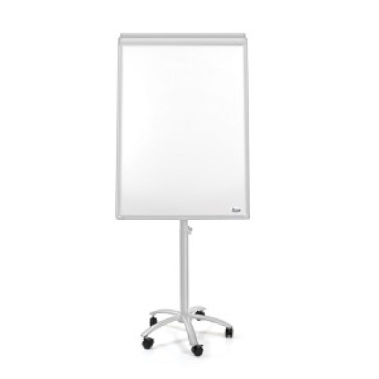 *Statīva tāfele Forpus Mobilechart 100x70cm, magnētiskā, uz riteņiem, balta