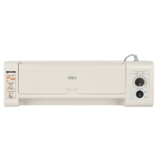 Laminators Deli 14379 A3, 200mikr, balts