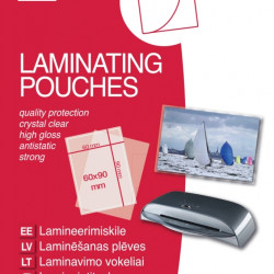 Laminēšanas plēves College Antistatic 60x90mm, 125mikr., 100 loksnes, glancētas