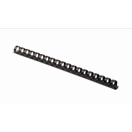 Plastmasas spirāles Fellowes Ø22mm, 50gab/iep, balts