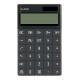 *Galda kalkulators Deli NS041, 165x103x14mm, melns