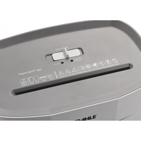 Papīra smalcinātājs Dahle PaperSAFE 140, 10 lapas