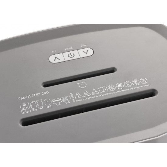 Шредер Dahle PaperSAFE 240, Black, Безмасляное обслуживание.