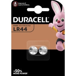 Baterijas Duracell, LR44, A76, V13GA, 76A, 2gab/iep