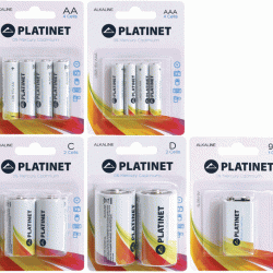 * Baterijas PLATINET ALKALAINE PRO AA (4)