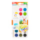 Набор акварельных красок DELI EC10, Крышка-палитра, Multicolor