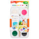 Набор акварельных красок DELI EC10 с кистью, Multicolor