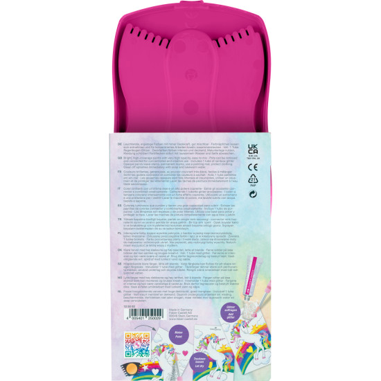 Акварельные краски Faber-Castell Connector 12 Цветов Единорог, Multicolor, Соединяющиеся кюветы