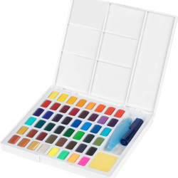 Akvareļu krāsas Faber-Castell Creative Studio, 48 krāsas