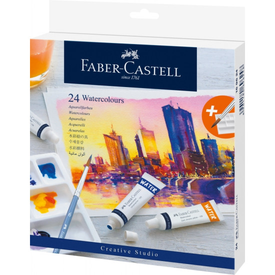 Акварель Faber-Castell, Multicolor, Идеальная смешиваемость