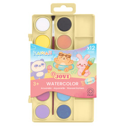 Восковые мелки Jovi KW800/12, Vibrant Multicolor