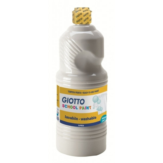Гуашь Gauss Fila Giotto Матовая, White, 1000 мл