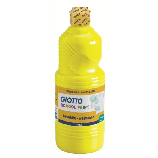 Guaša krāsa Giotto 1000ml, dzeltena