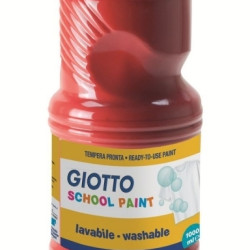 Guaša krāsa Giotto 1000ml, sarkana