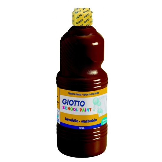 Гуашь Gauss Fila Giotto Легкая Очистка, Brown, 1000ml
