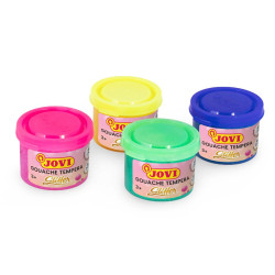 *Guaša krāsas Jovi GLITTER, 55ml, 6 krāsas