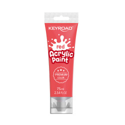 Akrila krāsa Keyroad 75ml, red