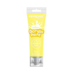 Akrila krāsa Keyroad 75ml, yellow