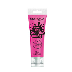 Akrila krāsa Keyroad 75ml, neon pink