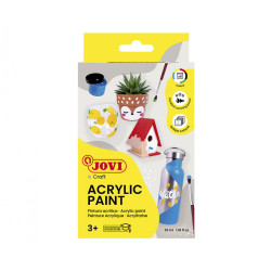 Akrila krāsas Jovi Decor 35ml, 6 krāsas