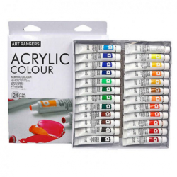 Akrila krāsas Art Rangers 12ml, 24 krāsas