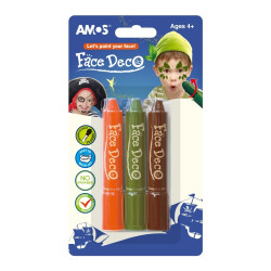 Grima krītiņi Amos 3 krāsas, zēniem