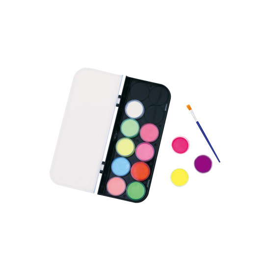 Краски для лица Keyroad Luminious, Светящиеся в темноте, Multicolor