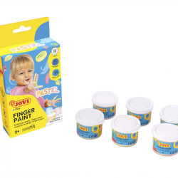 *Pirkstu krāsas Jovi Pastel 35ml, 6 pasteļkrāsas