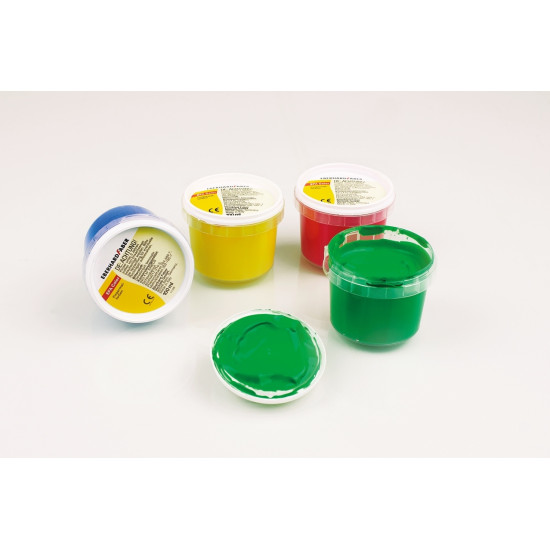 Пальчиковые краски Eberhard Faber EFA Color, Multicolor, Легкосмываемые