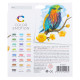Trīsstūrveida krāsainie zīmuļi DELI EMOTION EC00220, 24 krāsas