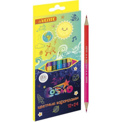 Цветные карандаши deVENTE Twins, Multicolor, Двусторонние