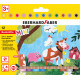 Цветные карандаши EberhardFaber MiniMaxi 3в1 Jumbo, Multicolor, Неломающиеся.