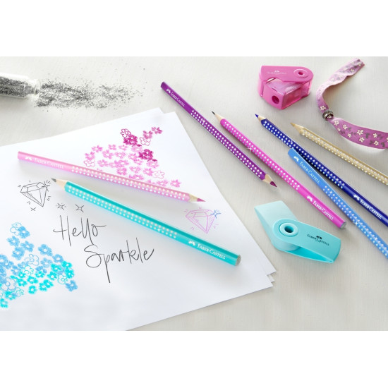 Цветные карандаши Faber-Castell Sparkle, Multicolor, Left-Handed Friendly